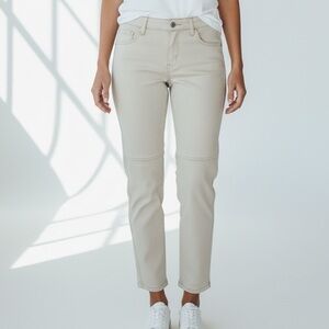 Chico's THE BROOK Pants Hush Blush Pants Chicos Size 2.5 Regular Size 14 NWOT